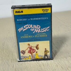 RCA The Sound of Music Soundtrack Cassette Tape OK-1001 Julie Andrews Vintage